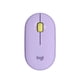 thumbnail image 1 of Mouse Inalambrico Usb Silencioso 3b 1000dpi Lila Pebble M350, 1 of 8
