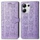 thumbnail image 1 of Funda Cartera FOXDOCK para Xiaomi Redmi Note 13 4G , Flip PU con Relieve de Gatos y Perros, Tarjetero y Soporte, 1 of 6
