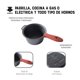 thumbnail image 4 of Olla Salsero Kanka 1.2 L Hierro Fundido Cast Iron Negro, 4 of 6