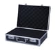 thumbnail image 2 of Estuche De Transporte De Aleación De Aluminio Maletín Impermeable Liviano Multiusos Negro Cerradura Mediana, 2 of 5