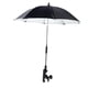 thumbnail image 4 of Sombrilla para silla de playa, cochecito, sombrilla contra el sol, ajustable 360 degree, flexible y resistente al agua. Negro, 4 of 5