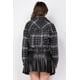 thumbnail image 4 of Chaqueta Casual Saronite Crop Negro/Blanco Mujer, 4 of 5