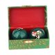 thumbnail image 4 of Bolas De Masaje De 2 Piezas Con Caja De Almacenamiento Bolas De Baoding Para Personas De Mediana Edad Gossip Green, 4 of 5