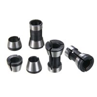 Magideal - Accesorios De Mandril Para Máquina Cortadora, Convertidores De Buje Dividido, Tuerca Reductora De Pinza, Herramienta De Fresado, Accesorios, Chaqueta 6 Piezas