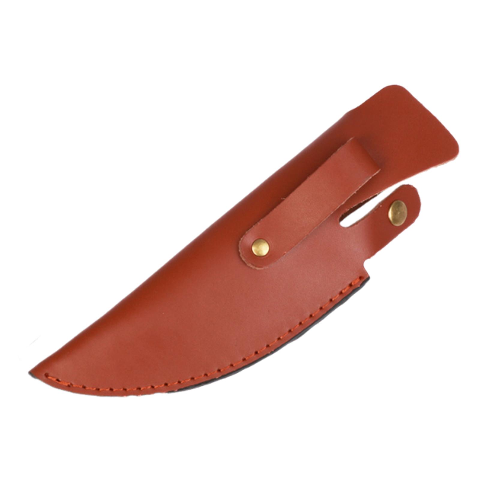 Magideal - Funda De Cuchillo Portátil De Cuero Sintético Para Cuchillos Deshuesadores De 6 Pulgadas, Resistente Al Desgaste, Para Exteriores, Práctica Funda