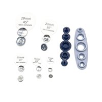 Bothyi - Herramienta Para Cubrir Botones, Máquina Para Hacer Botones De 5 Tamaños Para Camisa, Chaqueta, Equipaje