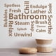thumbnail image 2 of Decomural Bathroom Words Bathroom WS-40926, 2 of 2
