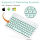 thumbnail image 3 of Combo Teclado Mouse Bluetooth Español Con Ñ Recargable Turquesa, 3 of 4