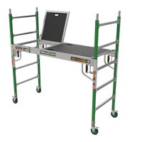 Metaltech - Andamio Fibra De Vidrio Con Entrada De Seguridad