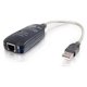 thumbnail image 1 of Adaptador USB C2G USB 2.0 Ethernet 19 cm, 1 of 3