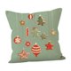 thumbnail image 1 of Funda De Almohada Navideña, Funda De Almohada Decorativa Para Sofá Estilo Rústico, Sala De Estar, Estampado De Estrellas Navideñas B, 1 of 3