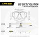 thumbnail image 5 of Máscara de buceo Cressi Big Eyes Evolution Crystal de 2 lentes, 5 of 5