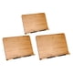 thumbnail image 3 of 3pcs Bamboo Cook Book Holder Rack Stand Lectura Resto Organizador, 3 of 5