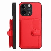 Foxdock Funda Para Iphone 13 Pro Con Bloqueo Rfid - Diseño Elegante Con Cierre De Botón