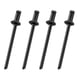 thumbnail image 3 of 4x remaches de roseta para coche, reemplazo Universal, resistente, fácil de instalar, accesorio resistente al desgaste, piezas prácticas de reparación Negro, 3 of 5