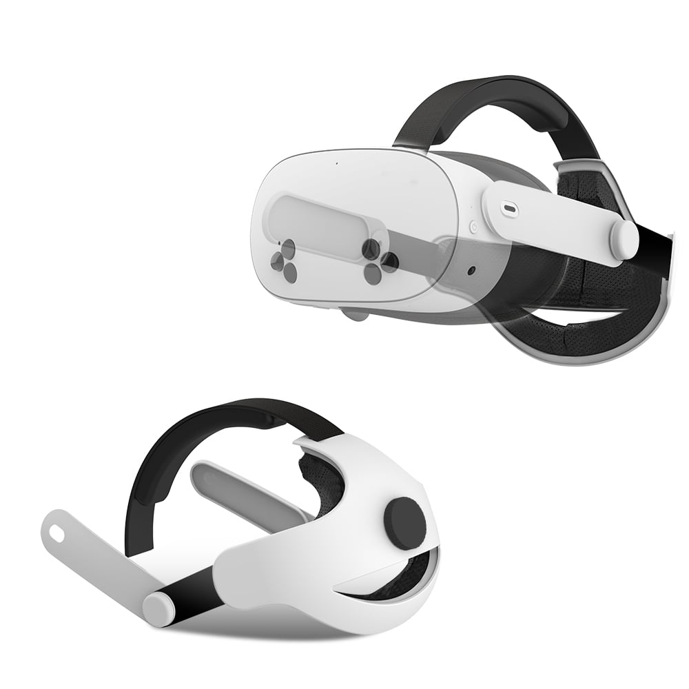 Genérico - Correa Ajustable Y Ligera Para La Cabeza Compatible Con Meta Quest 3s - Accesorios Cómodos Para Realidad Virtual-blanco