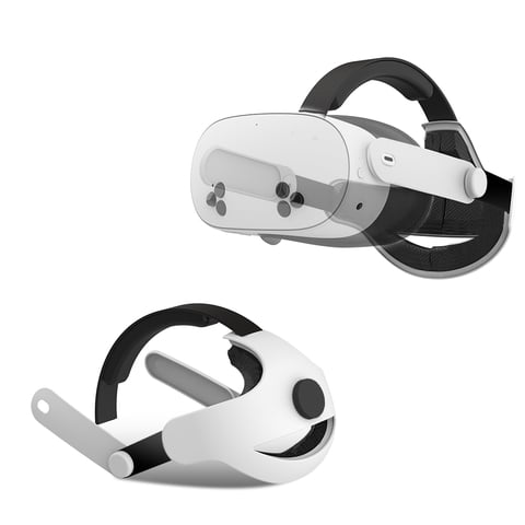 Genérico - Correa Ajustable Y Ligera Para La Cabeza Compatible Con Meta Quest 3S - Accesorios Cómodos Para Realidad Virtual-Blanco