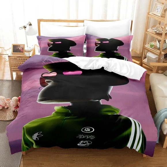 Bored Ape Yacht Club BYAC NFT Bedding Set Bed Set Aldult Kid Bedroom Duvetcover Sets Anime