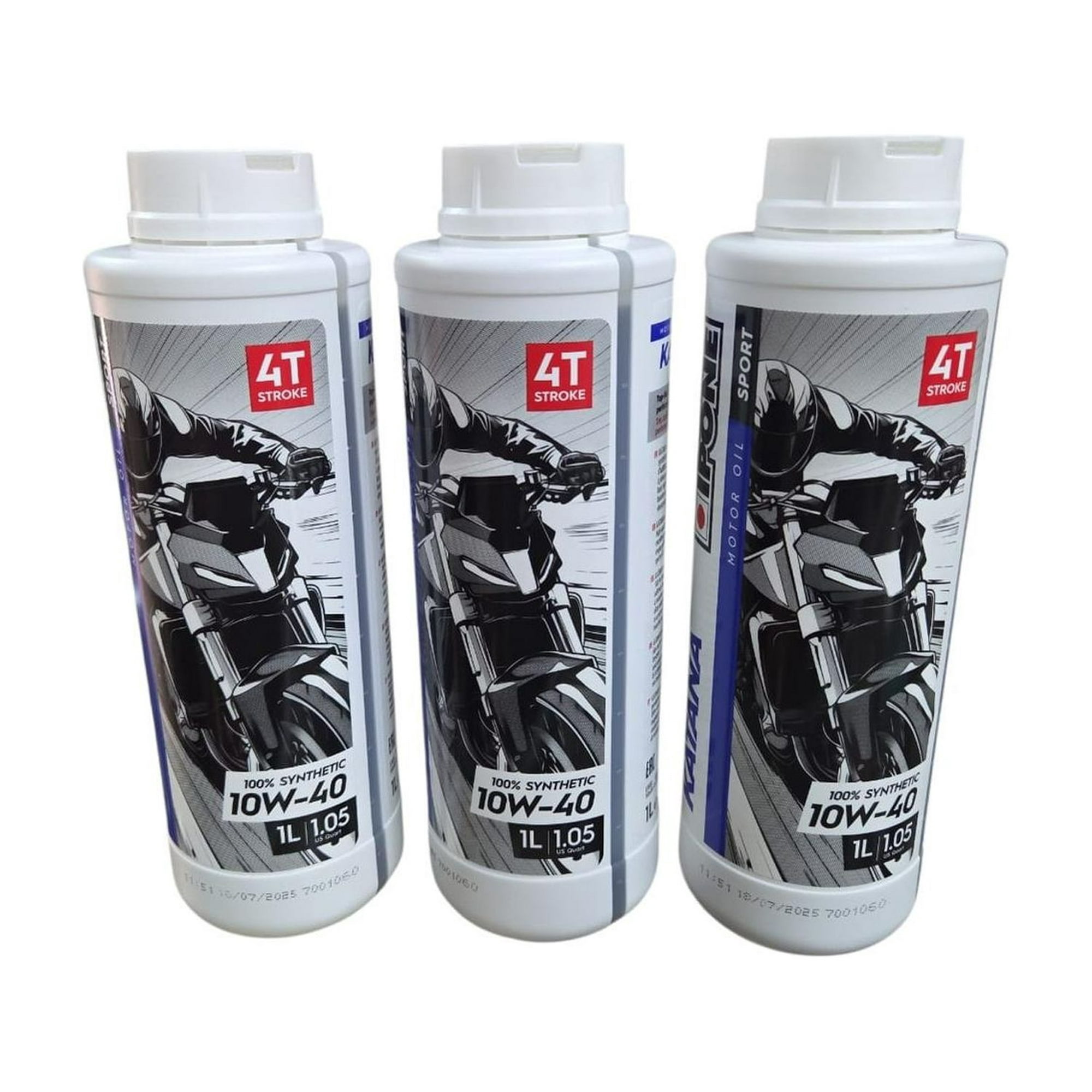 Genérico - Aceite Para Moto Ipone 10w 40 Full Sintetico 3l 4t