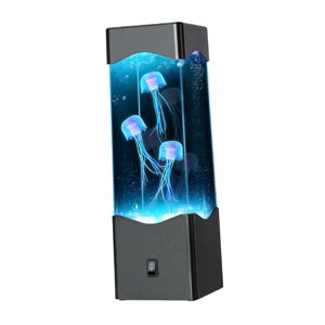 Ioensy - Lámpara De Medusa Portátil Con Luz Led Para Habitación Sensorial, Ideal Como Regalo Para La Sala De Estar