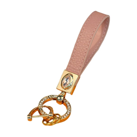 Llavero Fob Del Coche D Ring Angel Eyes Llavero Para Bolso Mochila Monedero Rosa