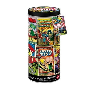 Toyng - Puzzle Tubo Metalico 1000 Piezas Diseño Surtido