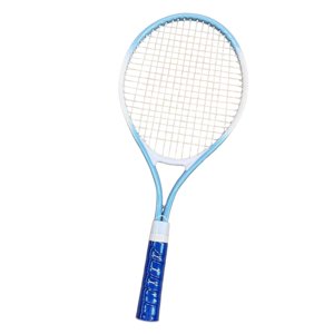 Magideal - Raqueta De Tenis Raqueta De Tenis Agarre Antideslizante Equipo De Tenis Portátil Cuerdas De Nailon Para Práctica De Juegos Al Aire Libre Playa Patio T Azul
