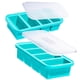 thumbnail image 1 of Freezer Moldes Souper Cubes de silicona de 250 ml, paquete de 2 con tapas, 1 of 5