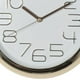 thumbnail image 2 of Reloj Mural Decorativo Lugano Gold, 2 of 5