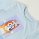 thumbnail image 2 of Polera Manga Larga Niña Reversible Celeste Bluey, 2 of 6