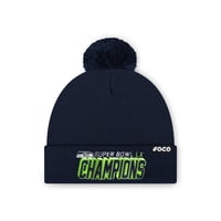 Gorro Foco Seattle Seahawks Nfl Super Bowl Lx Champions