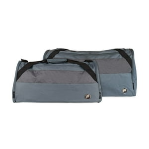 Marca F - Pack 2 Bolsos Eder M+L Gris