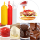 thumbnail image 4 of Juego de 2 dispensadores de alimentos transparentes y duraderos, sin fugas, con tapa para salsas, aceite y condimentos., 4 of 5