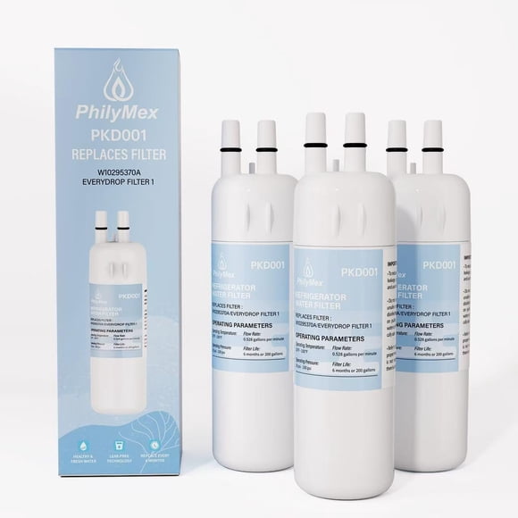 Filtro de agua de repuesto para WRS315SDHZ02, WRS325FDAM04, paquete de 3