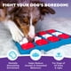 thumbnail image 4 of Juguete para perros Outward Hound Nina Ottosson Dog Brick Level 2 Blue, 4 of 8