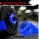 thumbnail image 3 of Mancuernas Ajustables Set De 20 Kg Total Fitnics 2en1 +barra Color Azul, 3 of 3