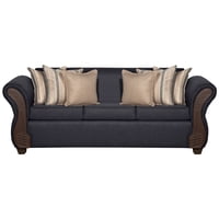 Ruzam Mobel - Sofá 3 Cuerpos Marsella Marengo