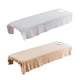thumbnail image 5 of 2pcs Funda De Sábana De Masaje De Terciopelo De Cristal Camel White 120x190cm 80x190cm, 5 of 5