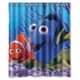 thumbnail image 1 of Cortina de ducha de Buscando a Nemo, juego de cortina de baño con ganchos, tamaño 60 x 72 pulgadas, 1 of 3