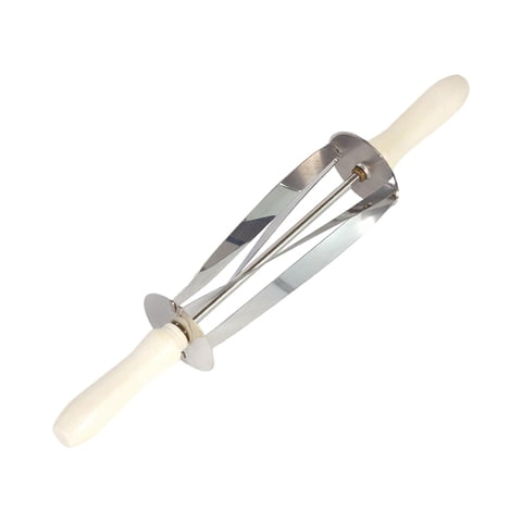 Magideal - Cortador De Cruasanes, Cortador De Pan, Cuchillo Rodante De Acero Inoxidable, Cocina Casera, Cuchillo De Pastelería Con Rueda De Pan De Restaurante De Medio