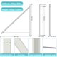 thumbnail image 4 of Tendedero de ropa retráctil Ithywat Space Saver Wall Mou, 4 of 8