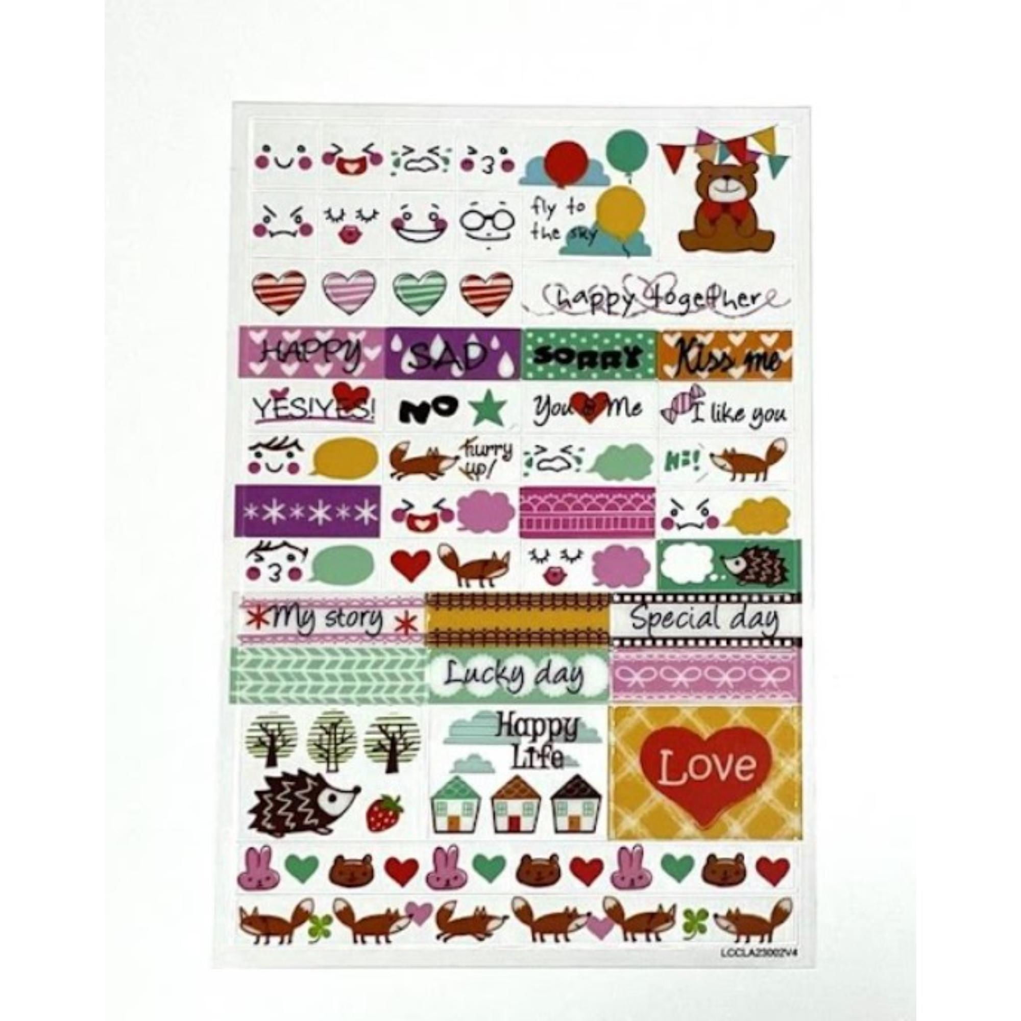 Stickers Motivacional 2 Hojas(170x90mm) Artel