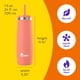 thumbnail image 2 of Vaso Bubba Radiant de 710 ml, color coral engomado, con funda, 2 of 7
