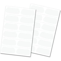 Pegatinas Adhesivas Rawlings Eye, Color Negro Y Blanco, 12 Pares