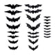 thumbnail image 2 of Murciélagos - Decoración De Pared Para Halloween, Suministros Para Fiestas, Festivales, Cocinas, Puertas, 24 Unidades, 2 of 5