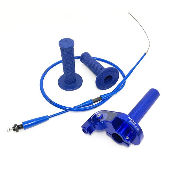 Throttle Twists Grip CNC de aluminio para moto de cross OUDIMO