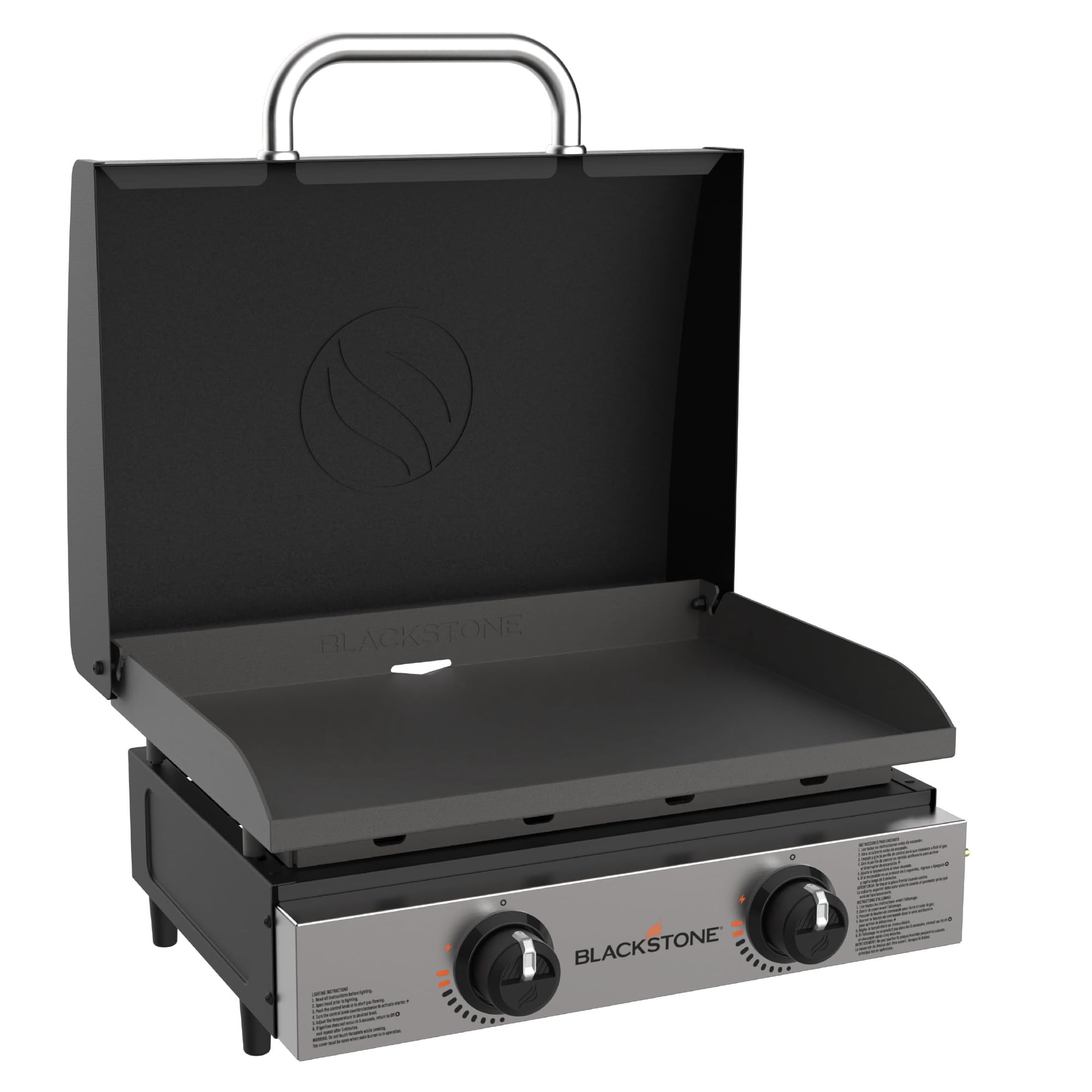 Plancha De Sobremesa Blackstone 1813 Original 22 Con Capucha Negra
