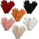 thumbnail image 1 of 6 pares Invierno Guantes, Caliente Tejido a punto Guantes Pantalla táctil Guantes fo Frío Weather, Viento resistente Coldeul Gruesoened Invierno Guantes para mujeres, Small Hands, 1 of 6