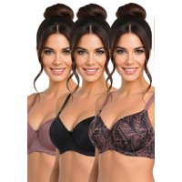 Pack 3X Sosten Microfibra P350024-Neg5 Kayser