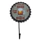 thumbnail image 1 of Perchero Chapa Botella Negro Diseño 18*11.5cm, 1 of 3